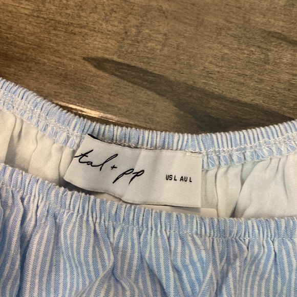 Petal and Pup Linda Striped Midi Dress Large - Picture 9 of 10